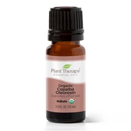 Copaiba Oleoresin Organic Essential Oil 100% Pure, Undiluted, Natural Aromatherapy for Diffuser & Sk