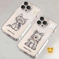 Cartoon Cat Dog Phone Case For OPPO Reno 15F 15 Pro Max Mini 15C 14F 14 13F 13 12 11 Pro 12F 11F 10 