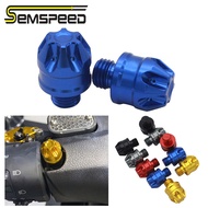SEMSPEED Motorcycle CNC Rear Rearview Mirrors Threads Adapter Bolt Screws For Yamaha TMAX T-MAX 560 530 500
