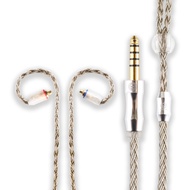 [Chuanmu] 4.4 Professional Handmade Earphone Wire 16 Strands Silver-Plated Upgrade Cable [M33] mmcx 