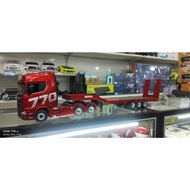 Huina Scania 770S V8 Truck c/w Platform Semitrailer (Used)