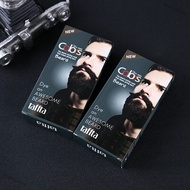 HAIRperone Men Moustache & Beard Dye Cream Natural Black Color Tint with 1 Pair of Disposable Gloves