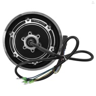 RIDERLIVING 10'' Electric Scooter Hub Motor 48V 500W Brushless Dis Brake Hub Motor E Bike Motor Repl