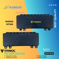 Tarmoc TEC-ODP-2SF-R-T2 | Wall mini ODP 2 Core ODP 2 Core Black Model SC PLC Splitter Adapter Empty 