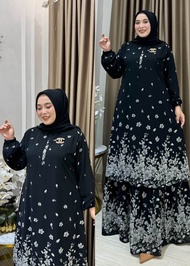 gamis malaysia motif busui friendly terbaru, Baju kurung malaysia motif terlaris