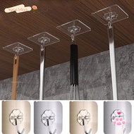 EUCALYTUSMY 1/3PCS Self-adhesive Hooks, Multi-purpose Heavy Load Seamless Hanging Hook, Punch-free T