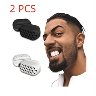 Jaw Training Equipment 2PCS Silicone Jaw Trainer Mastic Chew Tool Rubber Tapered Jaw Training Tool