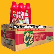 WHOLESALE DITO : C2 Solo Apple Green Tea Baon Pack 6x230mL (6 Baon Packs in a Box)