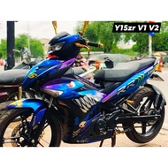 COVERSET HLD Y15ZR EXCITER SHARK (Siap Tampal)