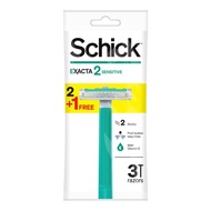 Schick Exacta 2 Senstive Razor - (3 Razors)