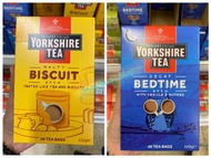 英國直送🇬🇧Yorkshire Tea Malty Biscuit/ Decaf Bedtime 40包