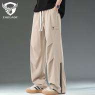 EAGLADE Tactical Cargo Baggy Loose Pants for Men 2810 in Khaki B02