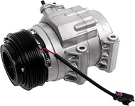 11212C Air Conditioner AC Compressor with Clutch Fits for 2006-2012 Fusion, 2006-2011 Milan, 2006 Ze