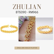 ZHULIAN [BT5090] RANTAI TANGAN VITARA LOVE GOLD PLATED EMAS ZHULIAN