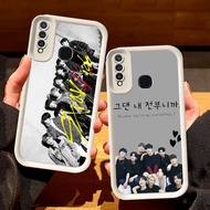 White Casing for VIVO Y19 Y95 Y12 Z1 Pro Y30 Y30i Y93 V9 Y17 Y91C Y91 Y50 Y15 S108 Stray Kids