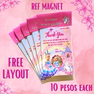 REF MAGNET SOUVENIR for all OCCASION HOLIDAYS EVENTS (30pcs MINIMUM!) Birthday Wedding Christening e