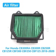 Motorcycle Accessories Air Filter Intake Cleaner For Honda CB300RA CB300R CB250R CB150R CB125R CBF 3