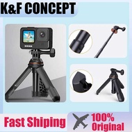 K&F CONCEPT Mini Desktop Gimbal Selfie Stick For DJI 5/4pro Gopro Insta360 X4/X5 Stand Action Camera
