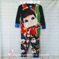 🇲🇾 195B J2 HEYOU Boy Cartoon Cotton Sleepwear Pajamas Set Omar and Hana (2y, 3y, 4y, 5y, 7y)