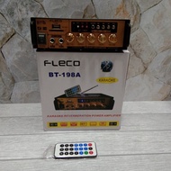 Bluetooth FLECO AMPLIFIER BT-198A Amplifying Quality KARAOKE AMPLIFIER