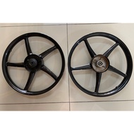 HONDA GN5 /DREAM/WAVE110/WAVE125 522 SPORT RIM BLACK