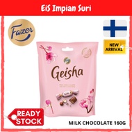 (Ready stock) Fazer Geisha Milk Chocolate with Soft Hazelnut filling 160G Chocolate Giesha Coklat Fa