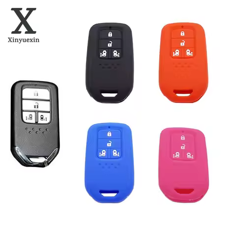 Xinyuexin Smart Remote Silicon Keyless Fob Holder for Honda Elysion MPV Freed Step Wagon STEPWGN Ody