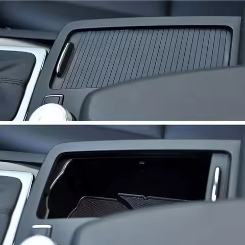 Car Center Console Cover Cup Holder Roller Blind W204 Cover For Mercedes C-Calss W204 S204 E-Class W