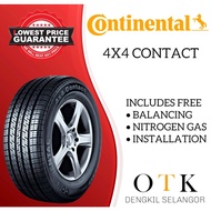 205/70R15 CONTINENTAL 4X4 CONTACT 15 INCH TYRE (FREE INSTALLATION &amp; DELIVERY)