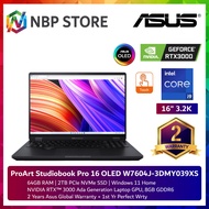 Asus ProArt Studiobook Pro 16 OLED W7604J-3DMY039XS 16'' 3.2K Touch Laptop ( I9-13980HX, 64GB, 2TB SSD, RTX3000 8GB )