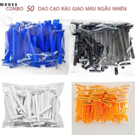 Bịch 50 Cây Dao Cạo Râu Dùng 1 Lần Màu Cam 50 Cây Túi Siêu Tiết Kiệm Nhựa Cao Cấp Bền Bỉ Miễn Phí Vậ