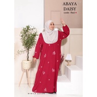 JUBAH IRONLESS ABAYA DAISY