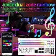 【Ready Stock】Voice 24 in 1 dual  zone black  LED   General Motors ambient light black LED interior R