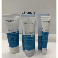 Wardah Paket Acnederm 3in1/Wardah Paket Jerawat