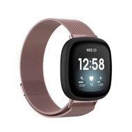 Fitbit Versa 3 Stainless Steel  Watch Band 米蘭磁石扣不鏽鋼錶帶