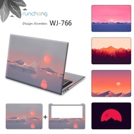 DIY sunset scenery laptop sticker laptop skin for 11/12/13/14/15/17 inch Universal laptop dedicated sticker cover