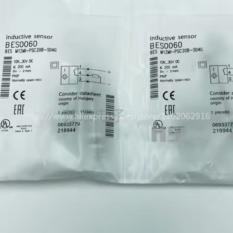 3pcs New Proximity Switch BES M12MI-PSC20B-S04G M12MI-POC40B-S04G M12MI-NSC20B-S04G M12MI-POC20B-S04
