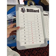 3-row magnetic scoreboard - Wall mounted scoreboard - Billiards scoreboard - HDLuxury
