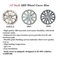 14" inch ABS Wheel Cap Rim Cover 4pcs/set
