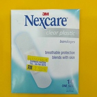 3M NEXCARE CLEAR PLASTIC BANDAGES 10's