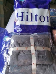 ผ้าเช็ดตัว hilton เกรดพรีเมี่ยมโรงแรม 5 ดาว ซับน้ำดีเยี่ยม ไม่เป็นขุย ผ้าขนหนูผืนใหญ่ ผ้าเช็ดตัวอาบน