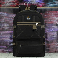 ALVIS Urban Cairo Light Brown Men's and Women's Backpack 19 Inch Capacity Canvas Material Large Size