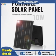 USB Solar Panel Charger Waterproof Solar Panel Lightweight for Outdoor Emergency