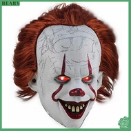 Clown Mask Deluxe Latex Over Head Halloween Horror Clown Mask