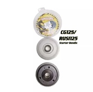 starter bendix drive gear assy xrm wave 125 Mio mx125 gy6 skygo sg125 CG125 rusi125 raider 150 set