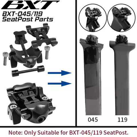 BXT Carbon Fiber Bicycle Seatpost, Suitable for Saddles, BXT Bicycle Parts BXT-045/035/145/119