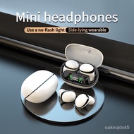 Mini Wireless Bluetooth Headsets Invisible Earones With Mic Sleep Bluetooth Headset Waterproof Earbuds Mobile one Univer