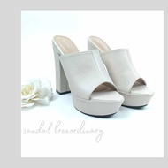 Sandal Breeordinary - Fany High Heels 12cm Selop Terbaru | Sendal Wanita | Sendal Hak Tinggi