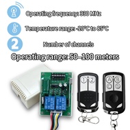SMC5326 Autogate Remote Receiver 8Dip 5326 Switch 330Mhz 433mhz 8Dip 2channel Remote Receiver