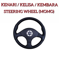 MOMO Steering Wheel / Roda Stereng Perodua Kelisa / Kenari / Kembara Steering Wheel / Roda Stereng M